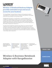 Linksys WPC200 Product Data