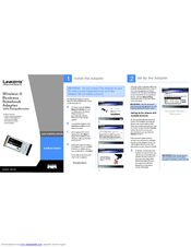 Linksys WPC200 Quick Installation