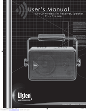 Listen LR-600 User Manual