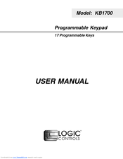 Logic Controls KB1700 User Manual