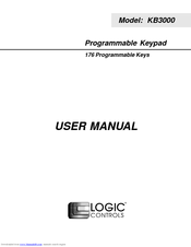 Logic Controls KB3000 User Manual