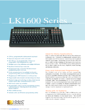 Logic Controls LK1600 Series Brochure