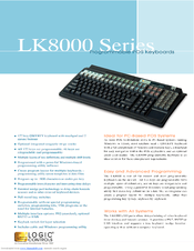 Logic Controls LK8000 Series Specifications