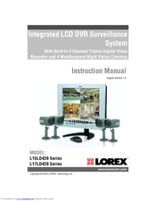 Lorex L15LD420 SERIES Instruction Manual