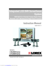 Lorex L17LD420 Series Instruction Manual