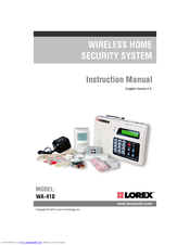 Lorex WA-410 Instruction Manual