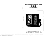 Lowrance X-50 Installating And Operation Manual