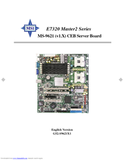 MSI E7320 Master2 Series User Manual