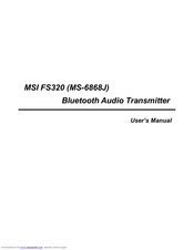 MSI MS-6868J User Manual