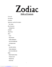 Mach Zodiac 2GB User Manual