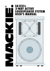 Mackie SA1521Z User Manual