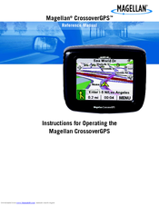 Magellan CrossoverGPS 2500T Instructions For Operating Manual