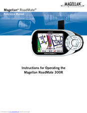 Magellan RoadMate 300R Reference Manual