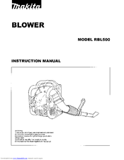 Makita RBL500 Instruction Manual