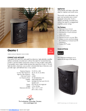 MartinLogan Grotto I Brochure & Specs