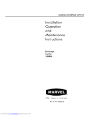 Marvel 3BARM-BB-G Installation, Operation And Maintenance Instructions