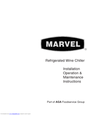 Marvel 3SWC-BB-G Installation, Operation & Maintenance Instructions Manual