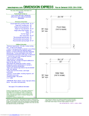 Marvel 6BARM-BN Dimensions