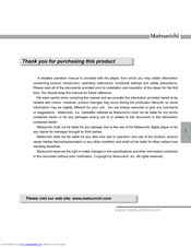Matsunichi PhotoBlitz PF809 User Manual