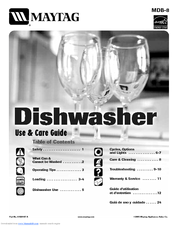 maytag dishwasher mdb4651aww