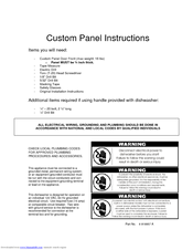 Maytag Jetclean II MDB8951AWW Install Manual