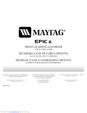 Maytag Epic MGD9800T Use And Care Manual