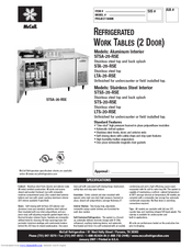 Mccall LTA-20-RSE Specifications