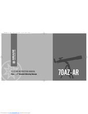 Meade TELESTAR 70AZ-AR Instruction Manual