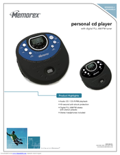Memorex MD6868 Specifications