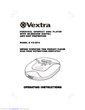 Vextra VX-3974 Operating Instructions Manual