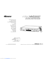 Memorex MVD2027 Brochure