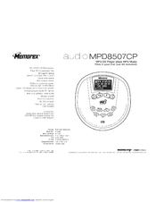 Memorex MPD8507CP Specifications