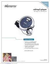 Memorex MPD8859 Specifications