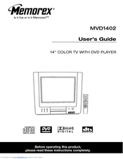 Memorex MVD1402 User Manual