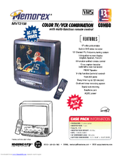 Memorex MVT2138 Specifications