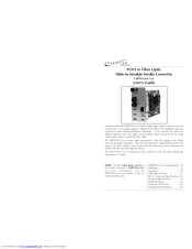 Transition Networks CAPTF3313-100 User Manual