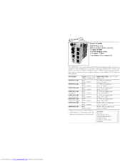 Transition Networks CBFTF1014-120 User Manual