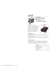 Transition Networks CMEFG10-1 Series User Manual