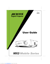 Microtek MX3 User Manual