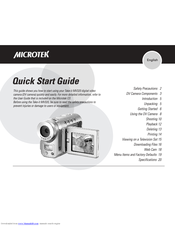 Microtek Take-it MV320 Quick Start Manual