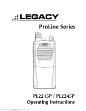 Legacy ProLine PL2245P Operating Instructions Manual