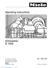 Miele Optima II G1202SCi Operating Instructions Manual