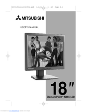 Mitsubishi DiamondPoint NX85LCD User Manual
