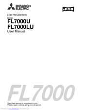 Mitsubishi Electric FL7000LU Series User Manual