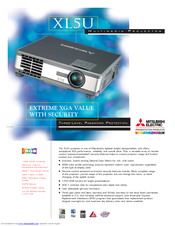 Mitsubishi Electric XL5U Brochure & Specs