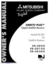Mitsubishi DIRECTV PLUS SR-SD1 Owner's Manual