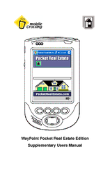 Mobile Crossing WayPoint Pocket Real Estate Edition User Manual