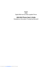 Motorola iDEN i920 User Manual