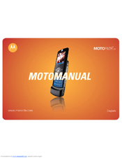 Motorola MOTORIZR Z3 Motomanual