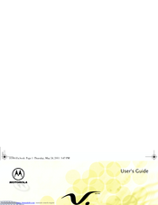 Motorola V.100 User Manual